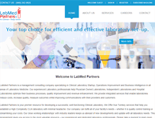 Tablet Screenshot of labmedpartners.com